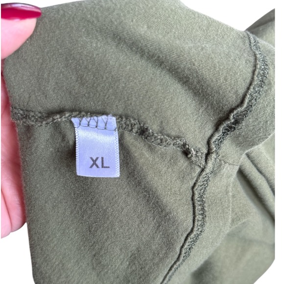 Thompson Tee Men's Sweat Proof Military Undershirt, Olive Green, Size XL - Picture 6 of 7